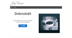 Desktop Screenshot of ferme.si